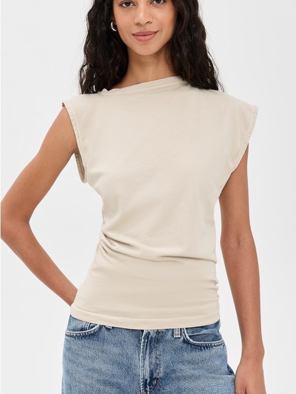 NWT AGOLDE BETH TEE SMALL